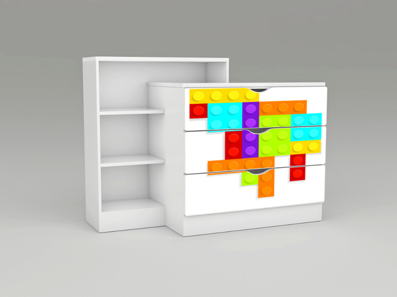 Becks komoda XXL DUO Legokocka